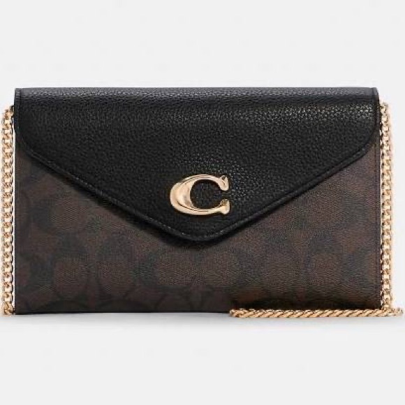 Coach Tammie Clutch Crossbody in Signature Canvas - Picture 2 of 7